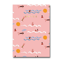  Swimmers - Large Notebook