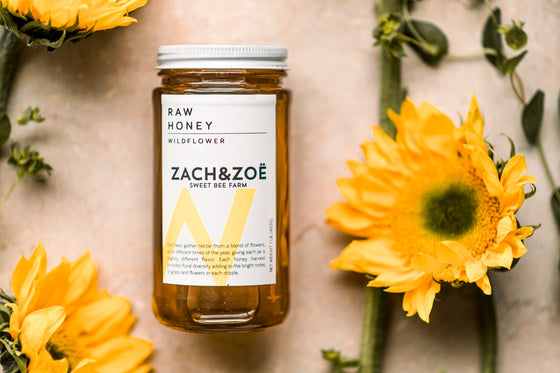 Zach + Zoe Wildflower Honey
