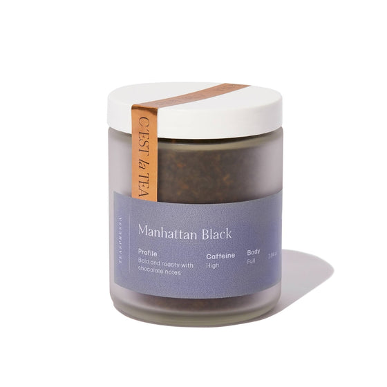 Manhattan Black | Tea Jar