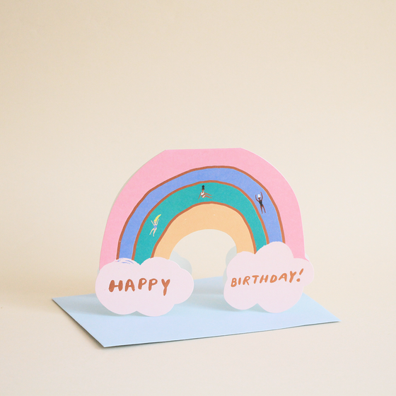 HBD Rainbow Card