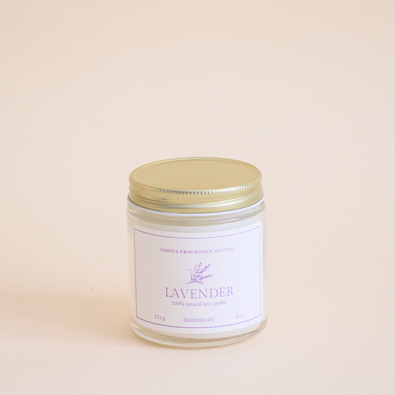 Lavender Candle