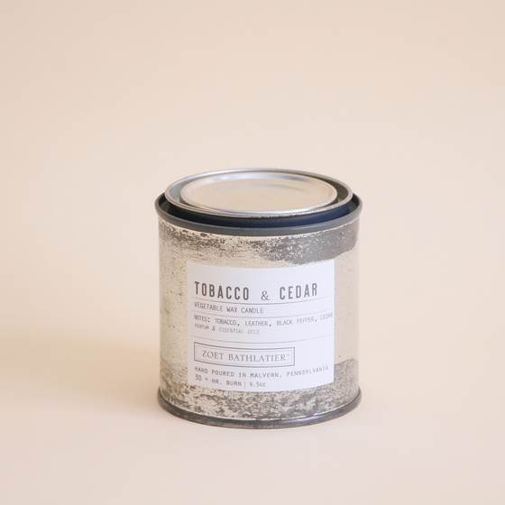 Tobacco & Cedar Candle