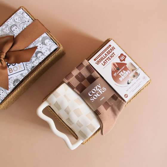 Checker'd Up Latte Crate