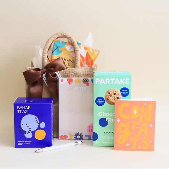 Congrats! Cookie & Tea Tote