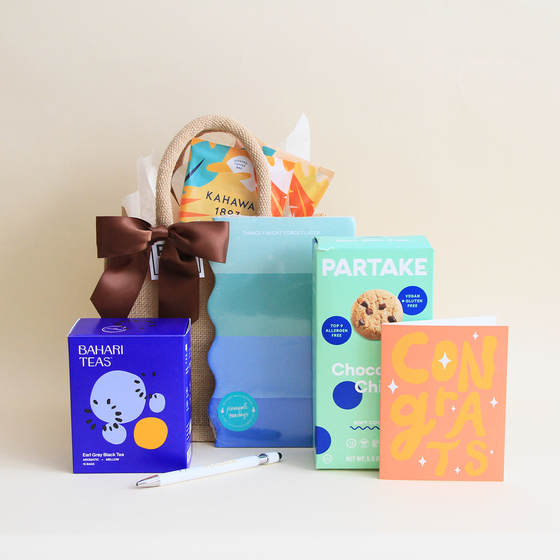Congrats! Cookie & Tea Tote
