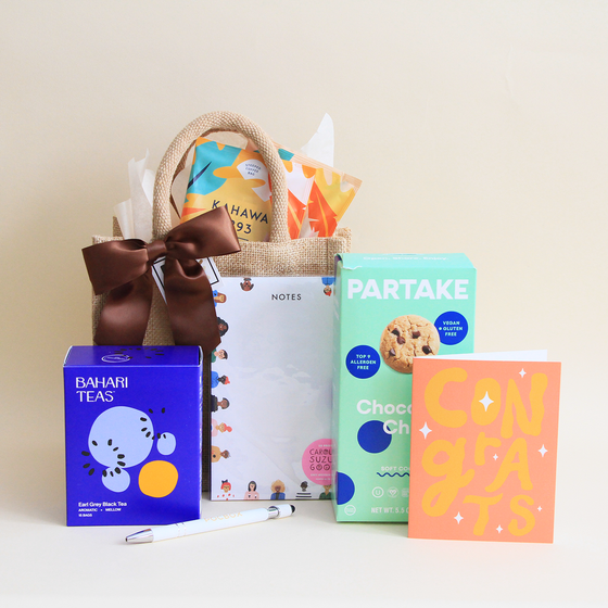 Congrats! Cookie & Tea Tote