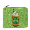Iced Coffee Beaded Coin Purse
