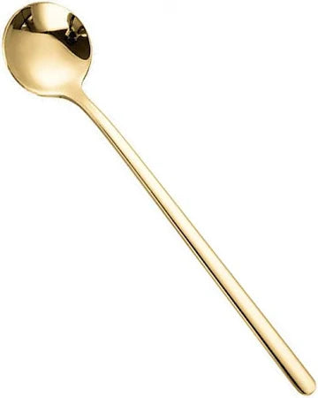 Gold Metal Mixing Spoon
